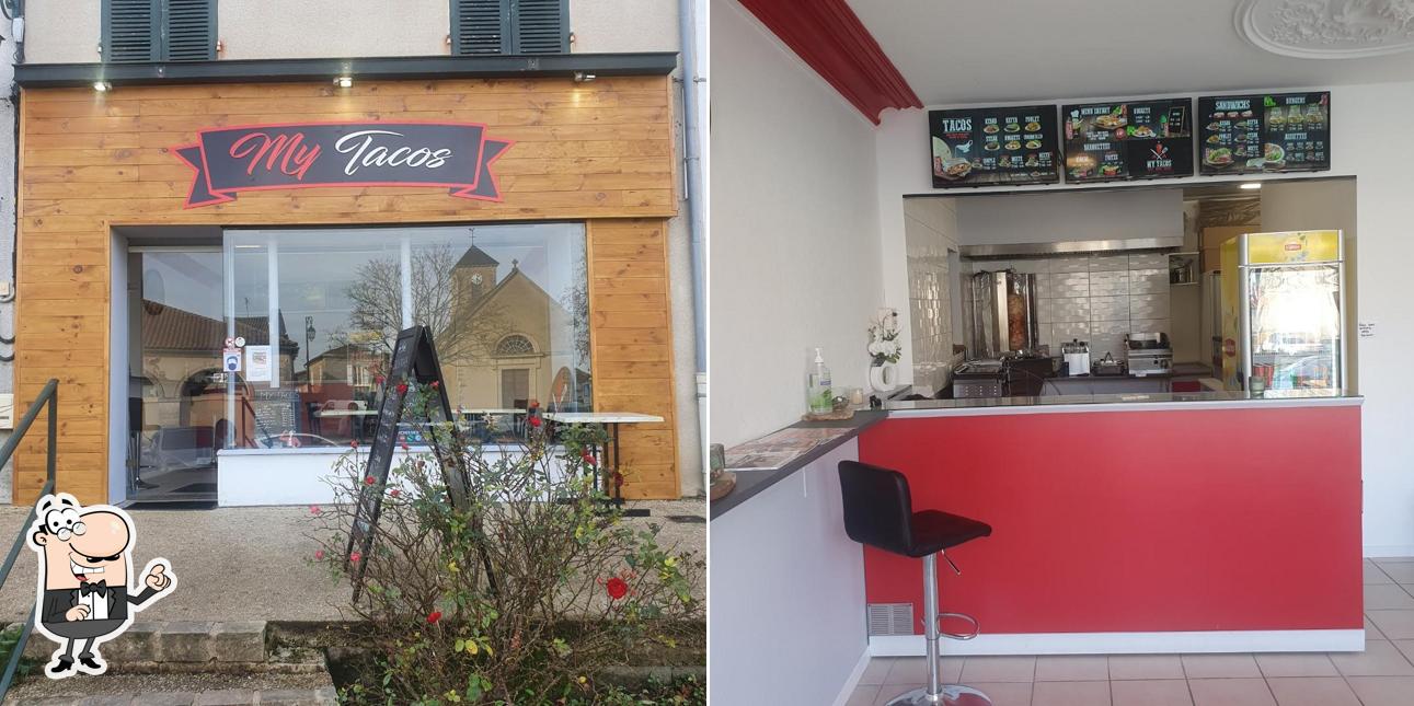 L'intérieur de My Tacos Lezay