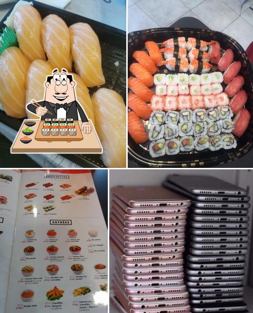 Les sushi sont disponibles à Sushi By