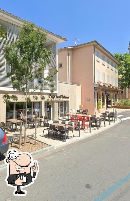 Voir cette image de Café des Platanes ” chez Kinou “