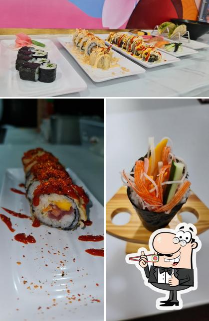 Try out different sushi options