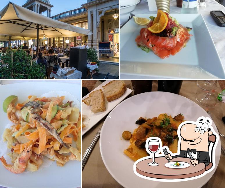 Cibo al Gran Caffè Margherita