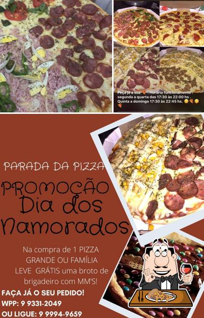 No Parada da Pizza Lauro de Freitas BA, você pode pedir pizza