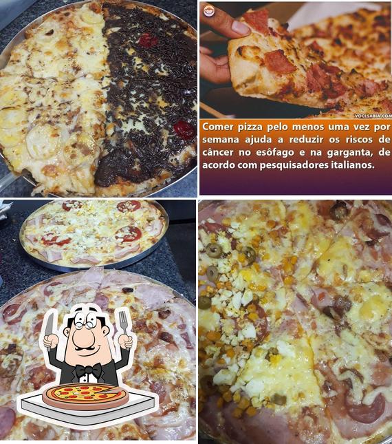 Peça pizza no Pizzaria Delírios