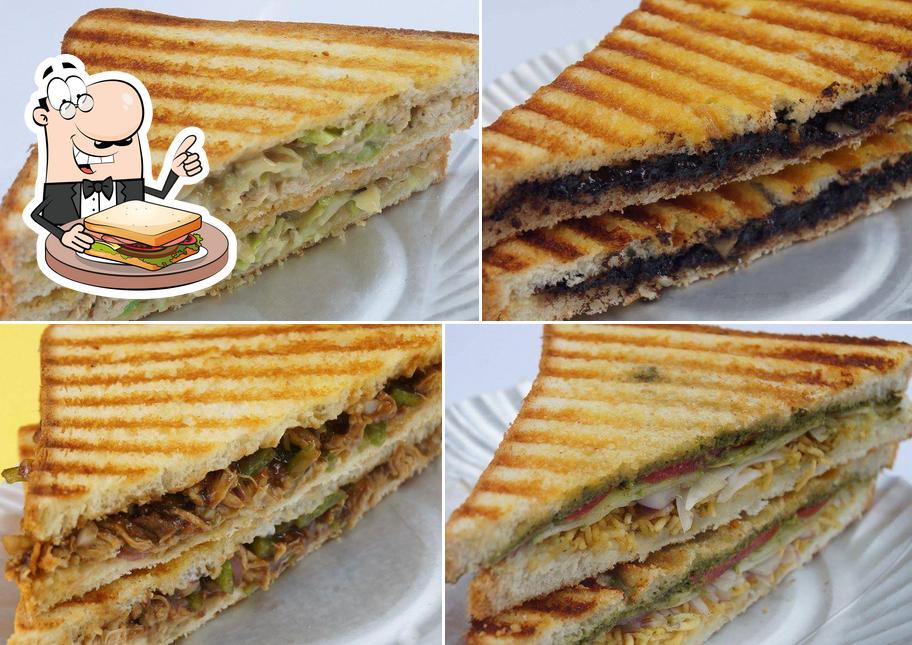 Order a sandwich at Cafe Nukkad - Kalyan Nagar Bangalore
