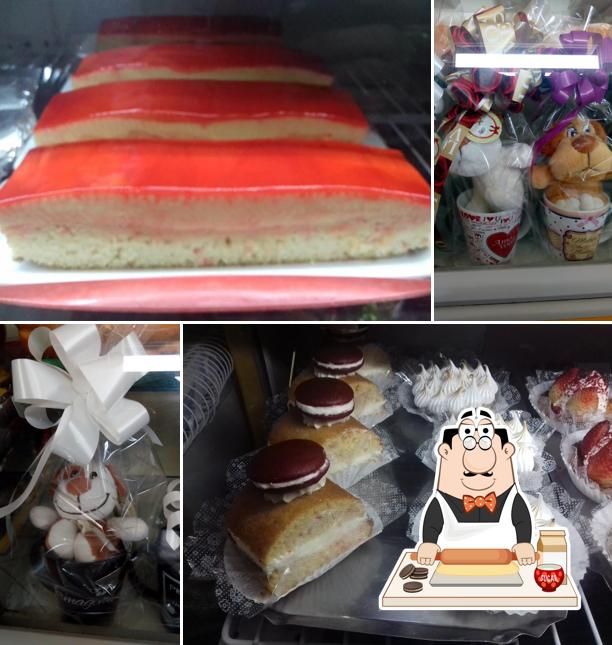 Madeline Barsan Pães e doces serve uma variedade de pratos doces
