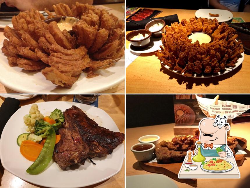 Comida em Outback Steakhouse