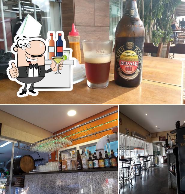 Entre diversos coisas, balcão de bar e cerveja podem ser encontrados no Bar Fáfá