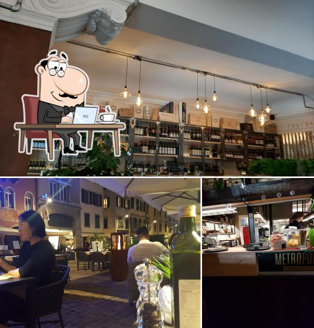 Check out how Metropolis Urban Bistrot looks inside