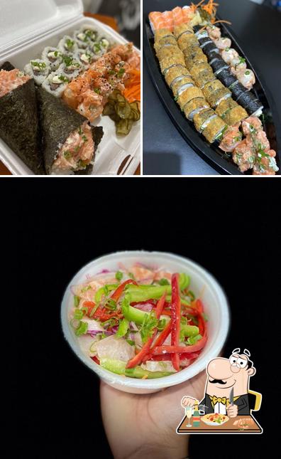 Ceviche em JM Temakeria Delivery de comida Japonesa Parque Santana
