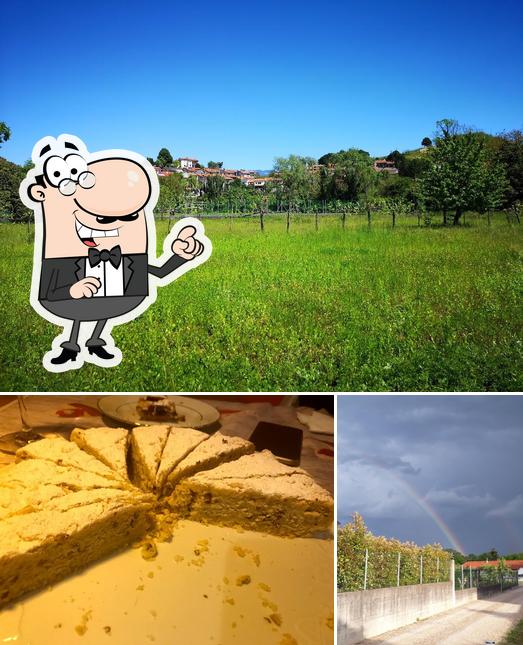 Agriturismo Ronco dei Masi da Lucia. si caratterizza per la esterno e cibo