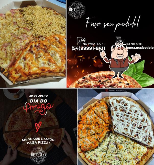 Comida em Betiolo Pizza Delivery