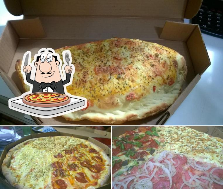 Consiga pizza no Casarão das Pizzas