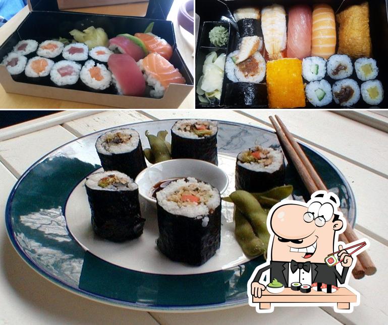 Treat yourself to sushi at Negishi