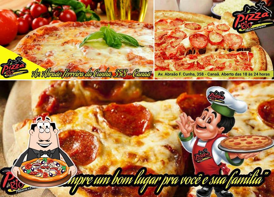 Experimente pizza no Pizza Rio