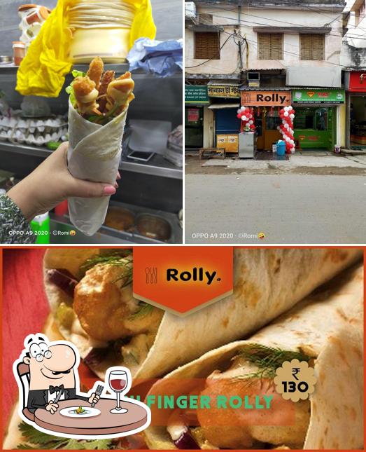 Spring rolls at Rolly