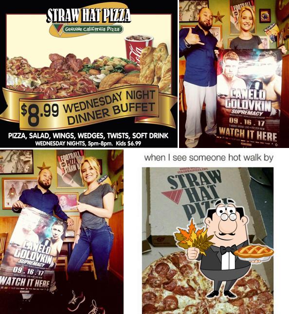 Straw Hat Pizza, 1238 N Main St in Manteca Restaurant menu and reviews