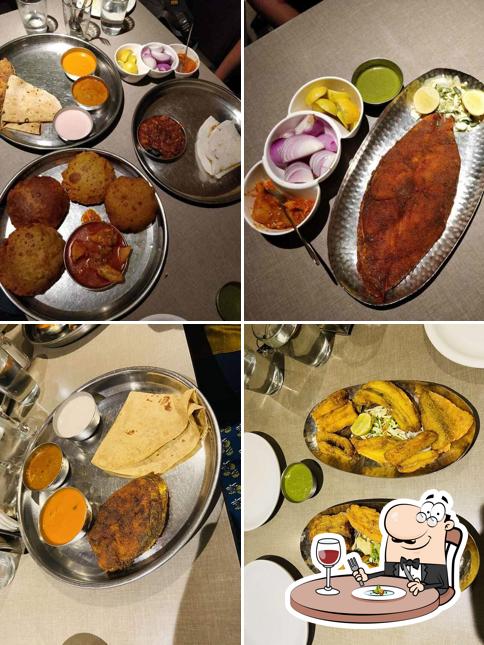 Food at Hotel Malvan