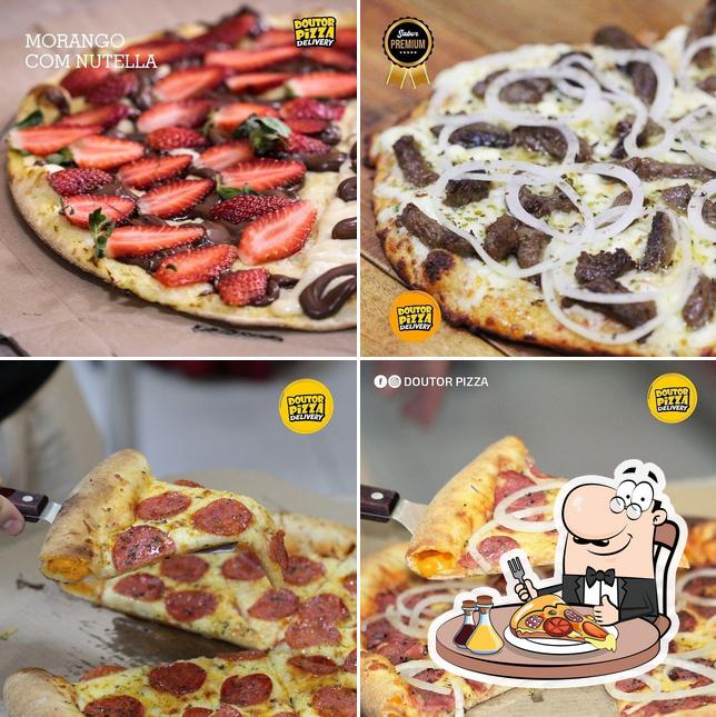 No Doutor Pizza Delivery, você pode conseguir pizza