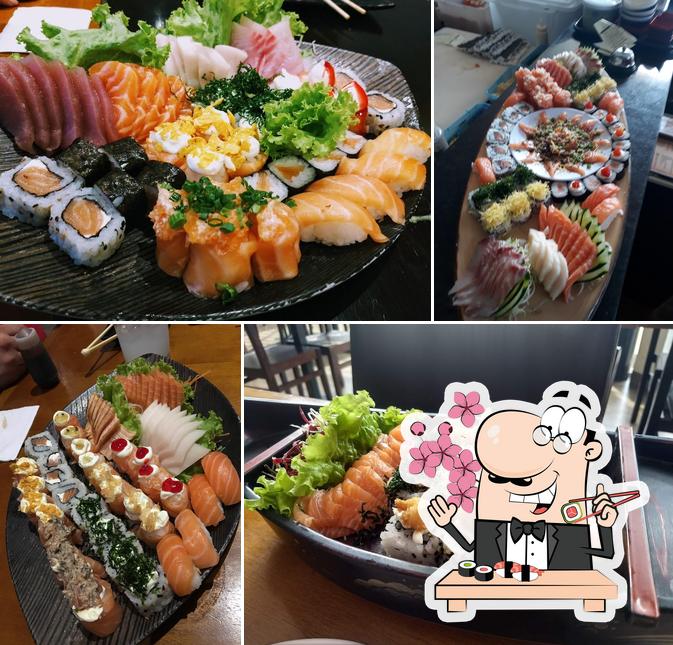 Presenteie-se com sushi no Hatsuki Sushi Lounge