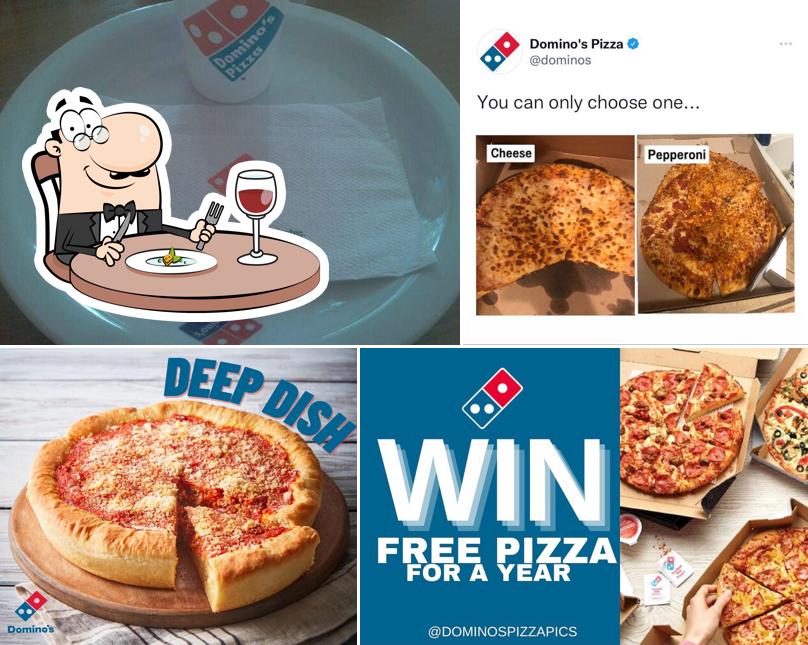 Comida em Domino's Pizza