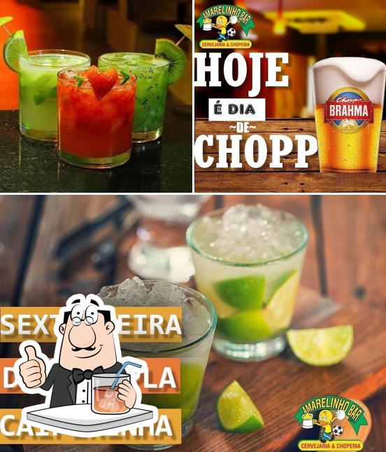 Prove uma bebida do menu