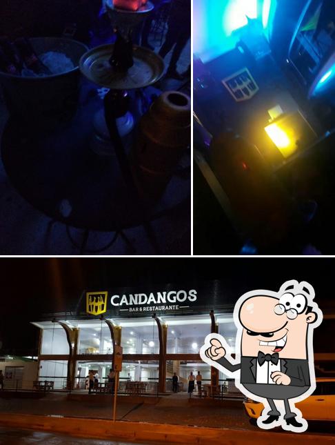 Entre diversos coisas, interior e exterior podem ser encontrados no Candangos Pub Hookah