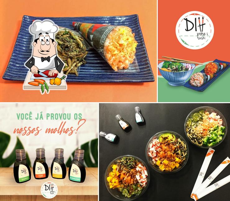 Bibimbap em DIH POKE & SUSHI