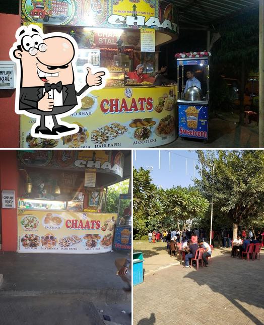 Here's a pic of Chaat Corner