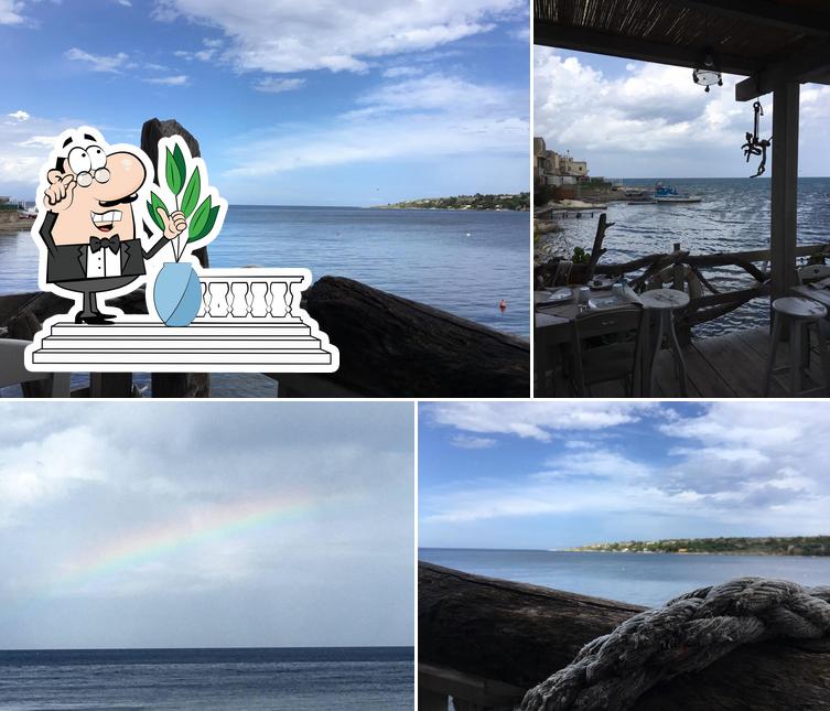 Gli esterni di Stravento Ristorante sul Mare