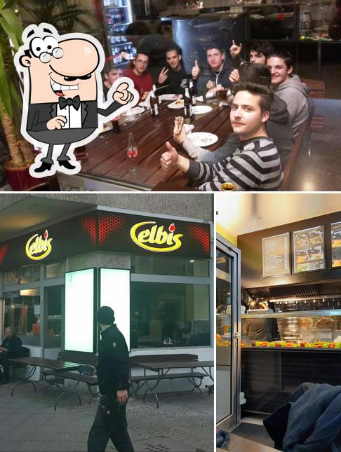 Die Inneneinrichtung von Döner & Burger ELBIS