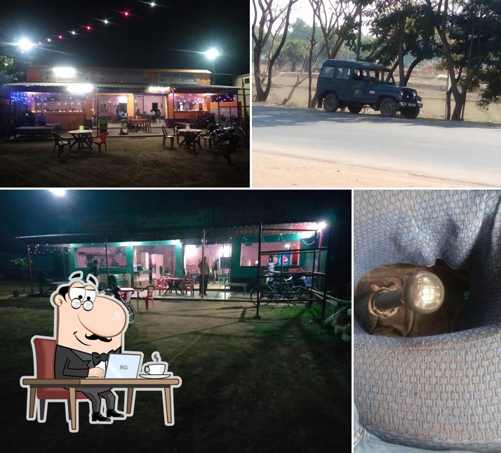 Check out how Amritsar Dhaba ਅੰਮ੍ਰਿਤਸਰ ਢਾਬਾ অমৃতসর ধাবা looks inside