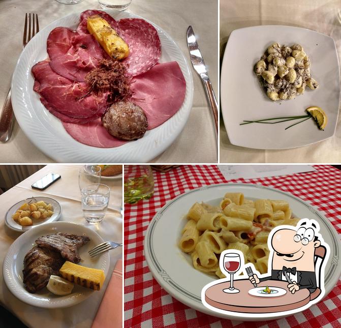 Platti al Trattoria Da Mario