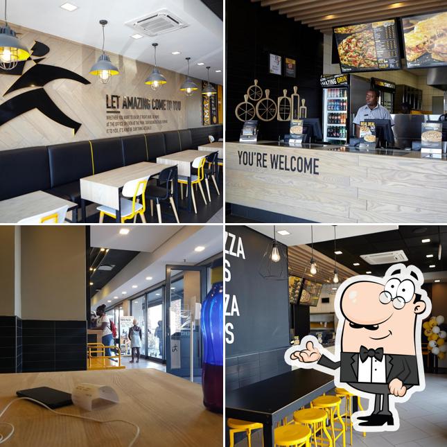 L'intérieur de Debonairs Pizza