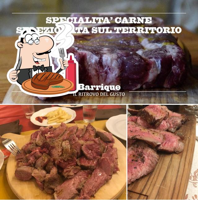 Prenditi i un pasto a base di carne a Barrique - il ritrovo del gusto