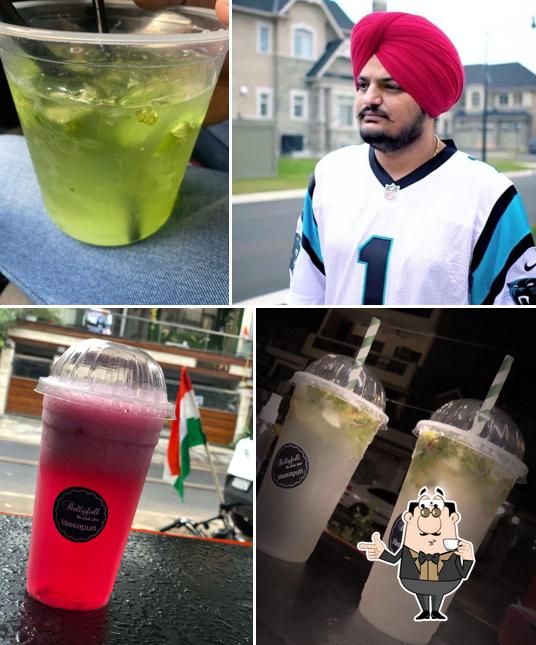 Enjoy a beverage at Bellyfull