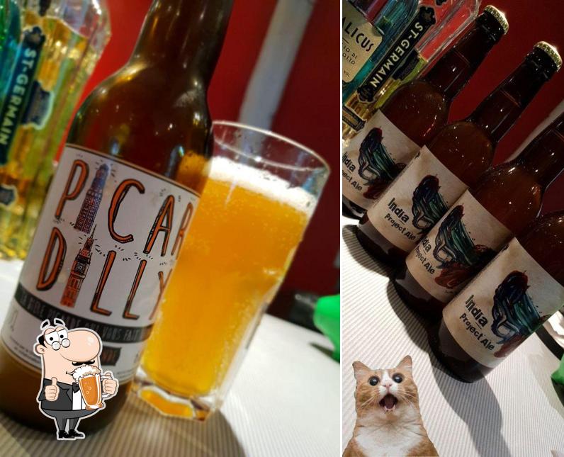 Tómate una pinta de cerveza rubia o tostada