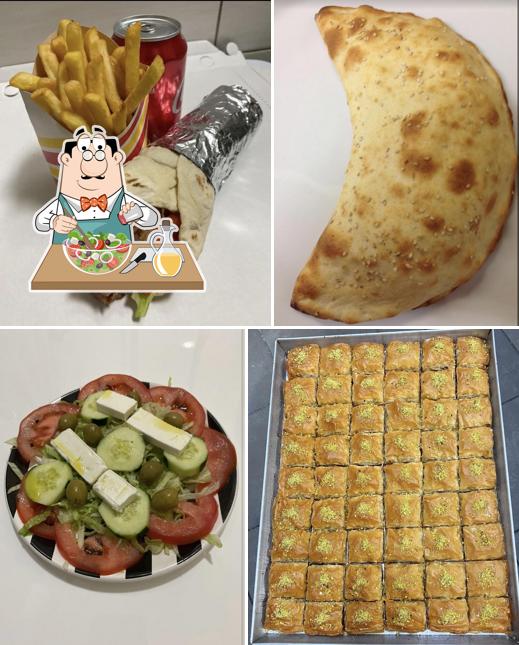 Insalata greca al Kebap Pizza Mesopotamia