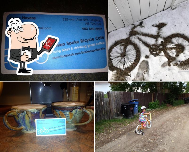 Broken Spoke Bicycle Cafe in Calgary
