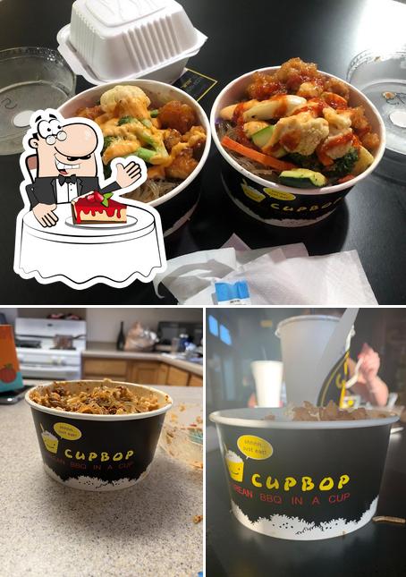 Cupbop - Korean BBQ serves a selection of sweet dishes