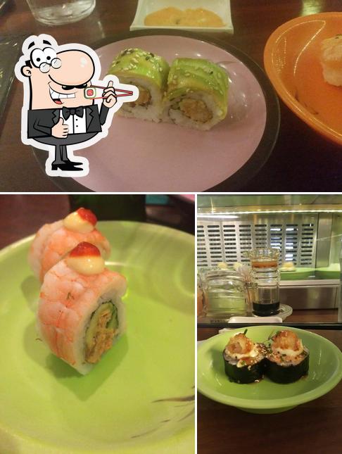 Essayez de nombreuses options de sushi