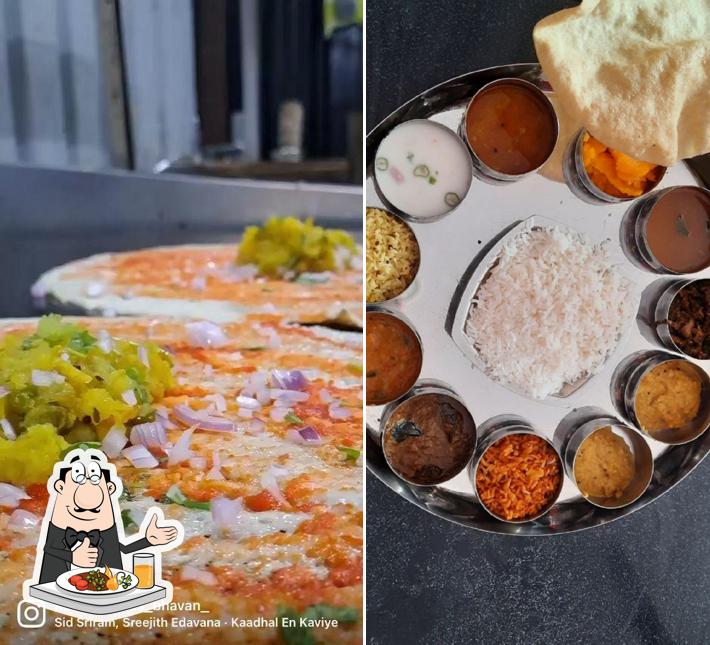Food at Hotel Anands Bhavan