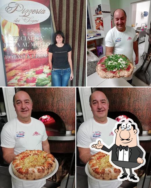 Gli interni di Pizzeria dei Sogni