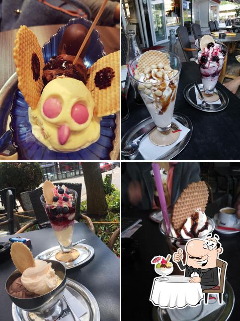 Eiscafé Da Tony propose un nombre de desserts