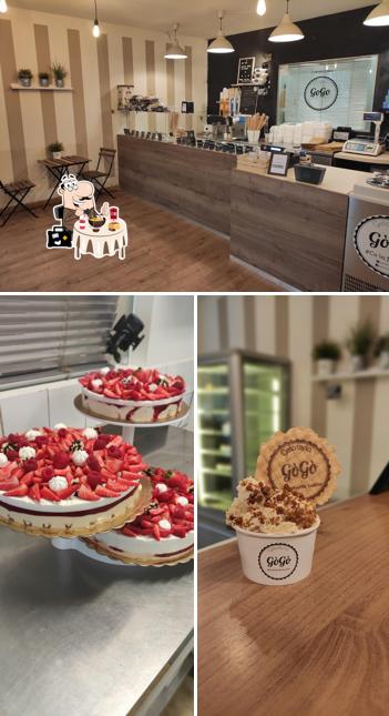 Dai un’occhiata alla immagine che presenta la cibo e interni di Gelateria GóGó