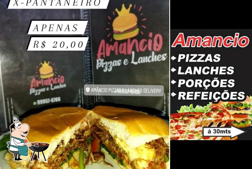 Vea esta imagen de Amancio Pizzas, Lanches, Porções, Refeições, Açaí