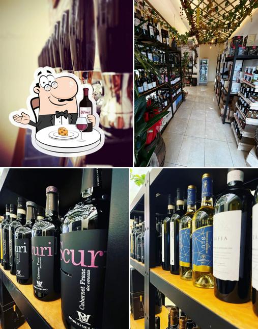 È gradevole prendersi un bicchiere di vino a Enoteca Antica Vineria