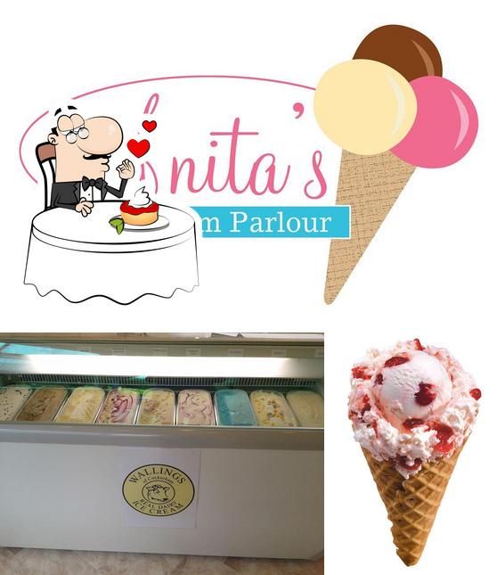 Anita's Ice Cream Parlour in Blackpool