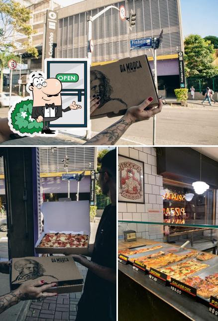 O exterior do Da Mooca Pizza Shop