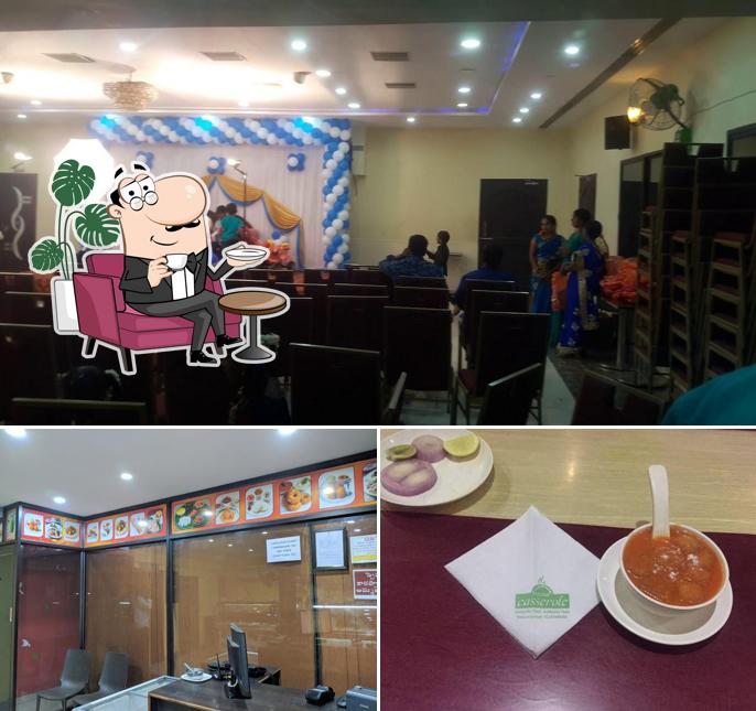 Among various things one can find interior and beverage at Casserole Restaurant
