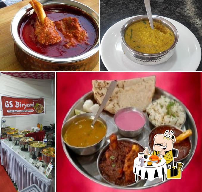 Food at GS Biryani